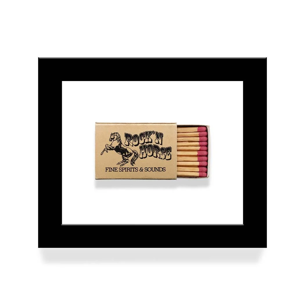 Rock'N Horse at Hotel Jerome Matchbook Print — c r c